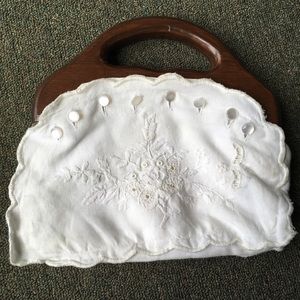 Vintage Embroidered Bermuda Bag